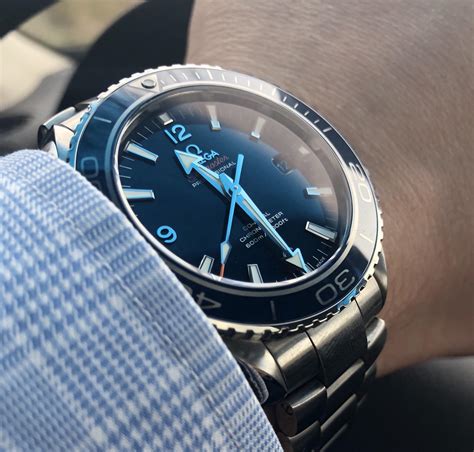 Omega Seamaster titanium watch